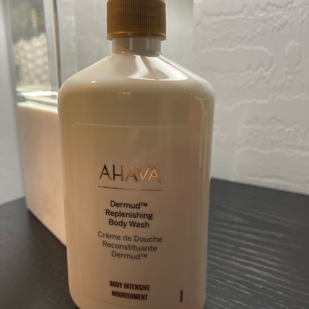 AHAVA Dermud Replenishing Body Wash - Cream and Gold
